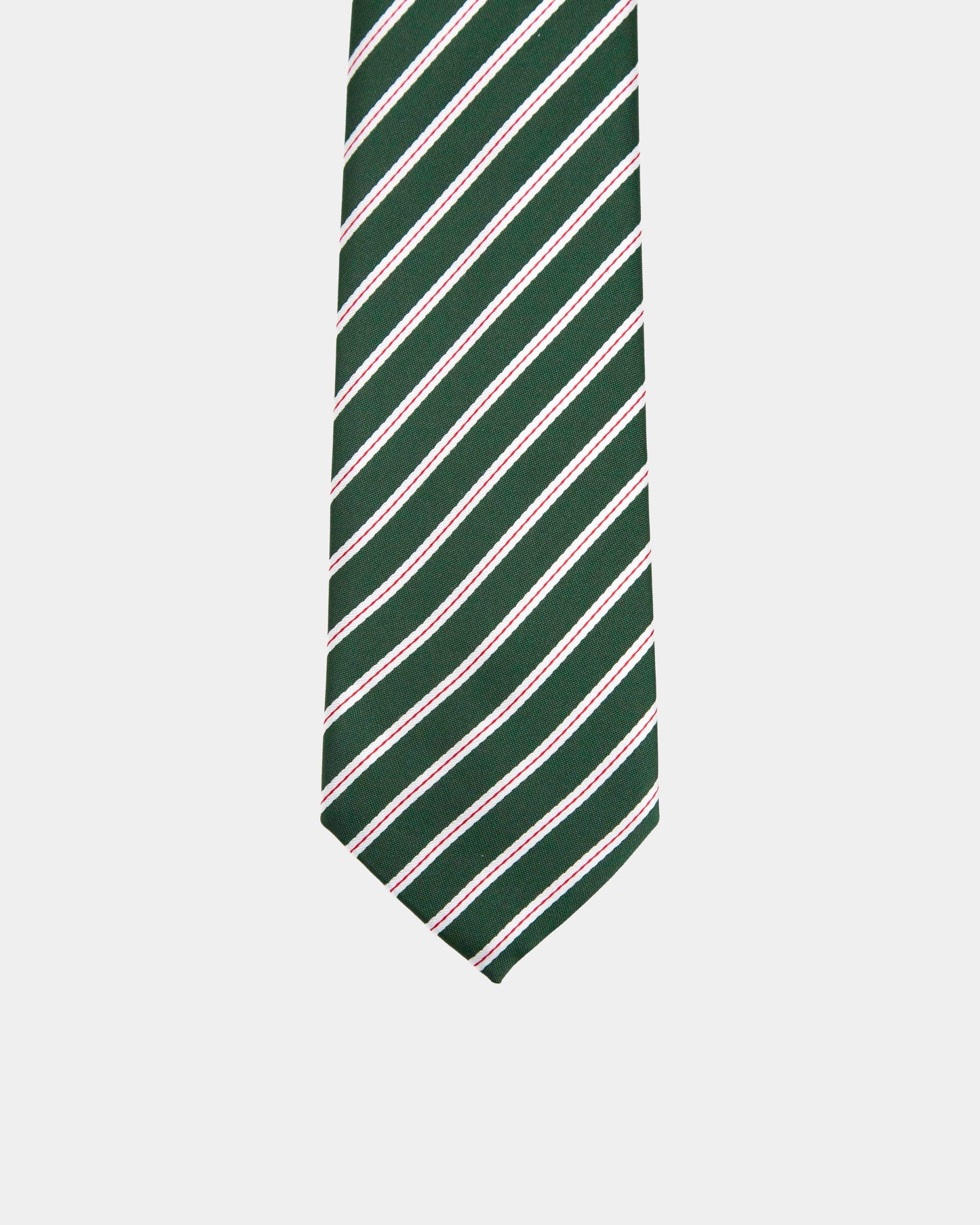 Immortal Green Christmas Stripe Tie