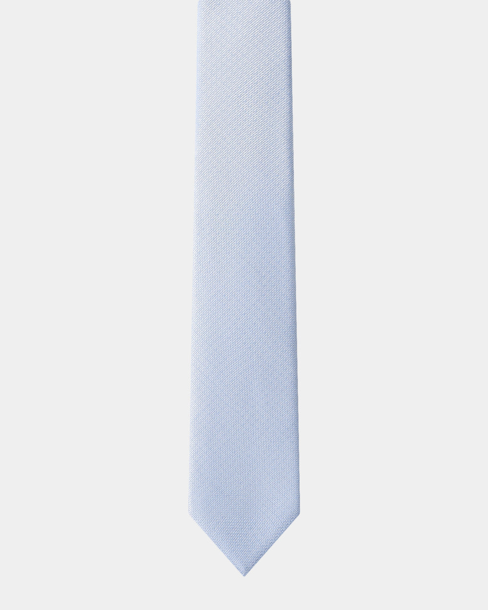 Elite Silk Tie Geometric Pattern Light Blue