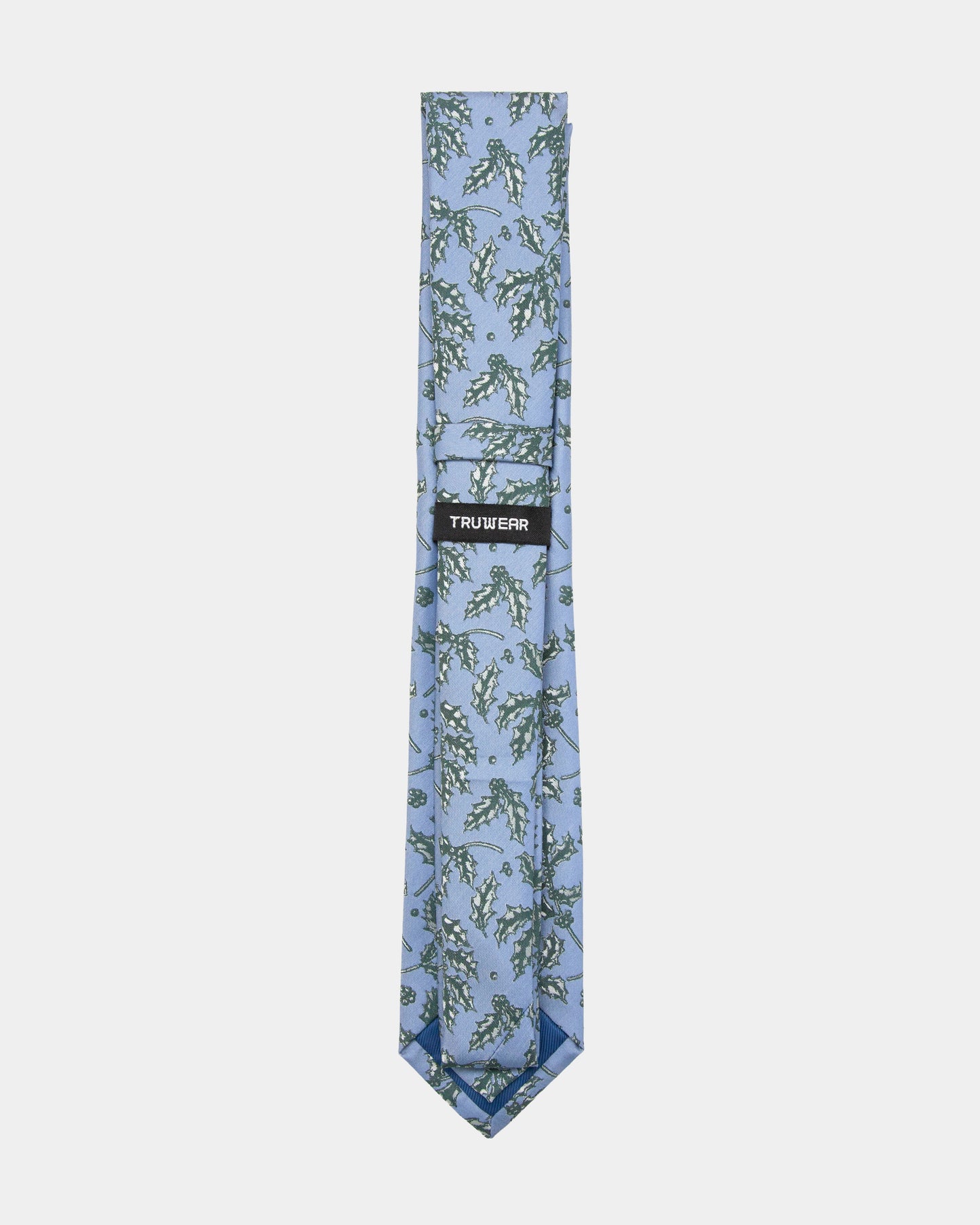 Immortal Blue Holly Tie