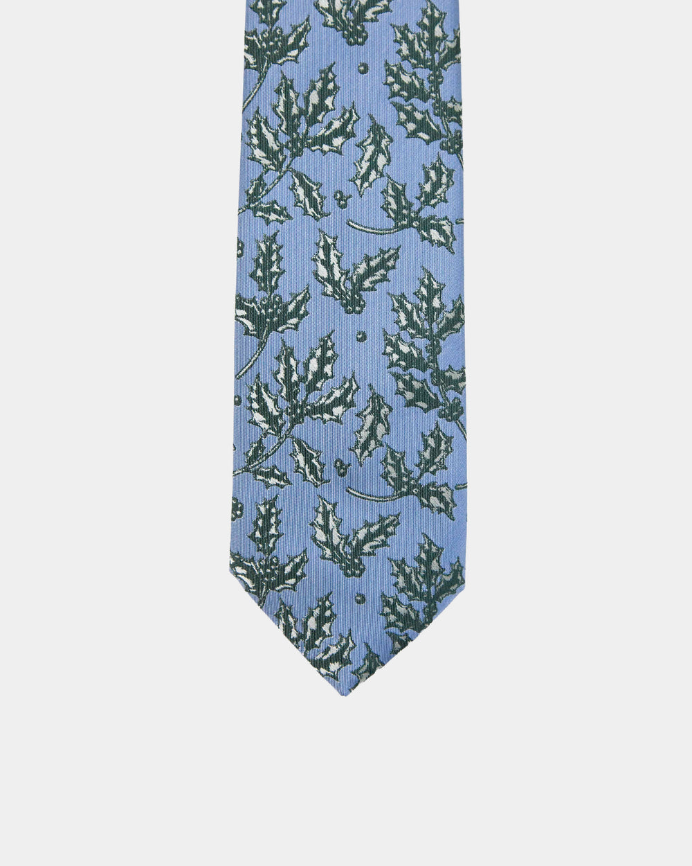 Immortal Blue Holly Tie