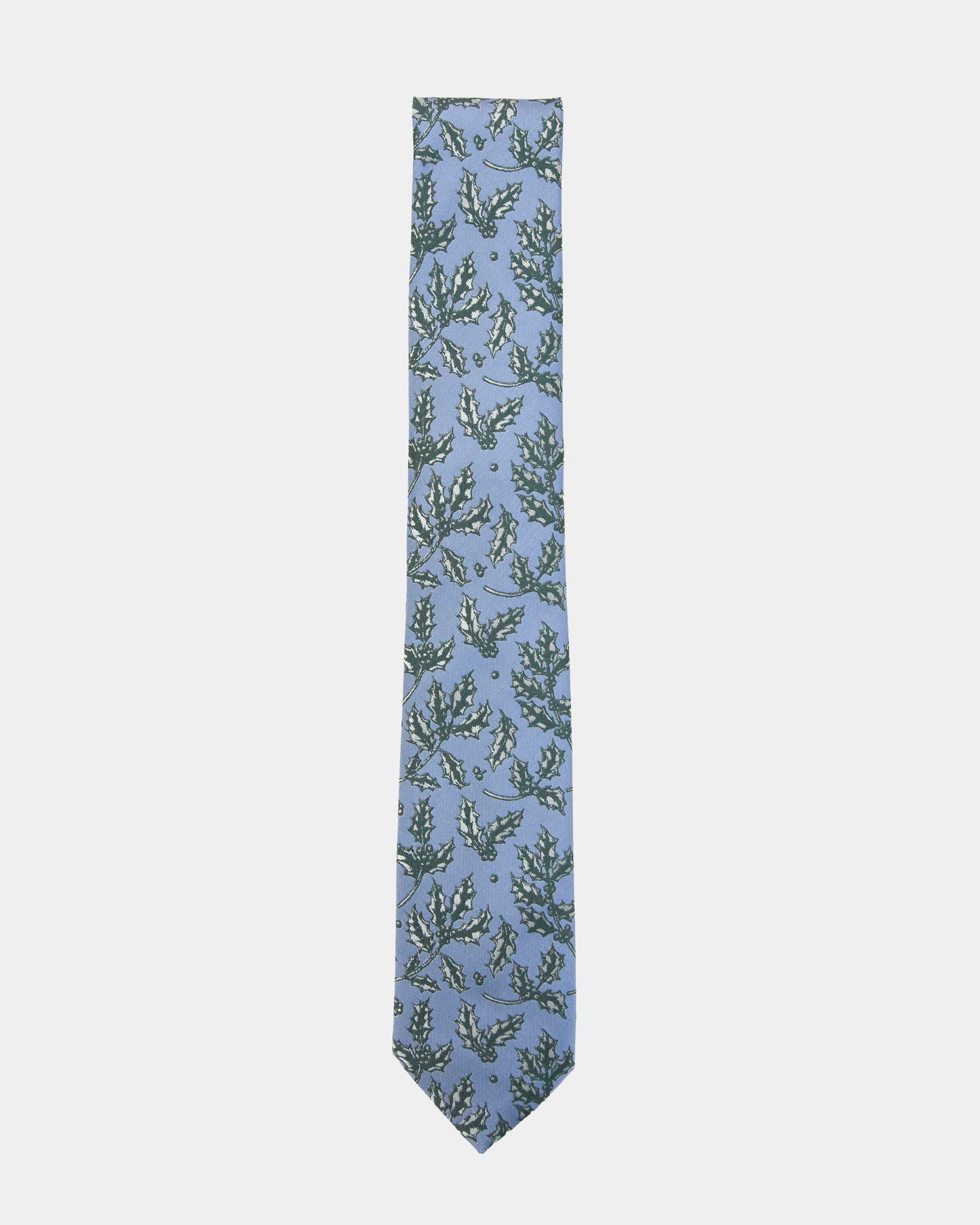 Immortal Blue Holly Tie