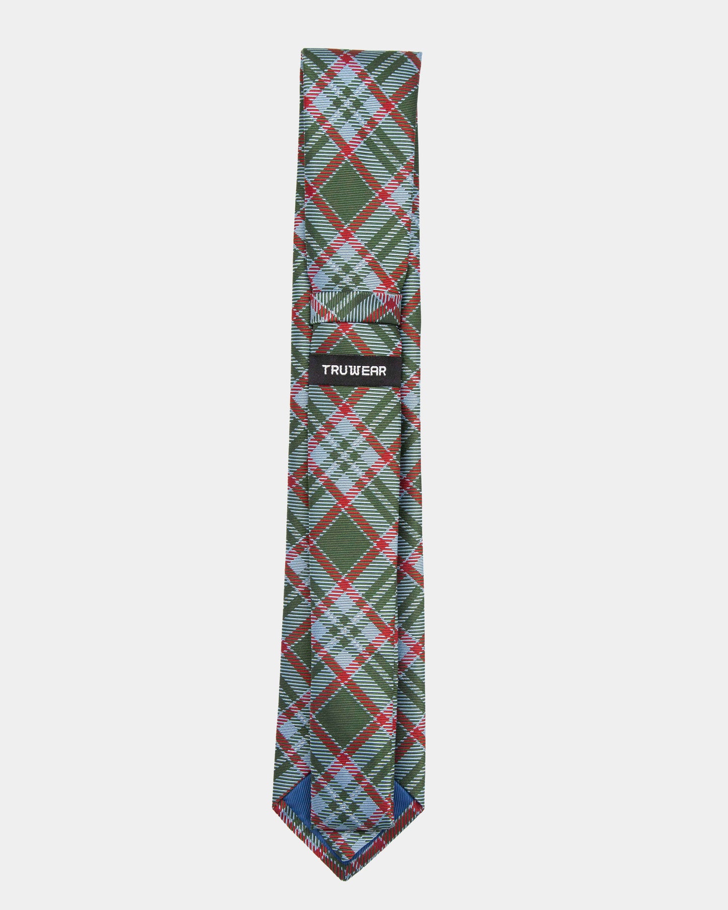 Immortal Tartan Cream Red Tie