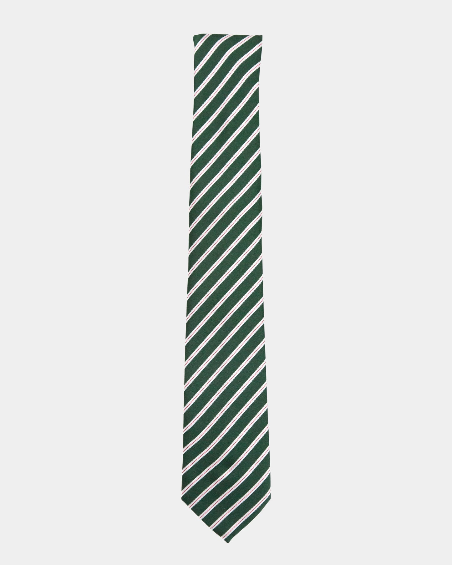 Immortal Green Christmas Stripe Tie