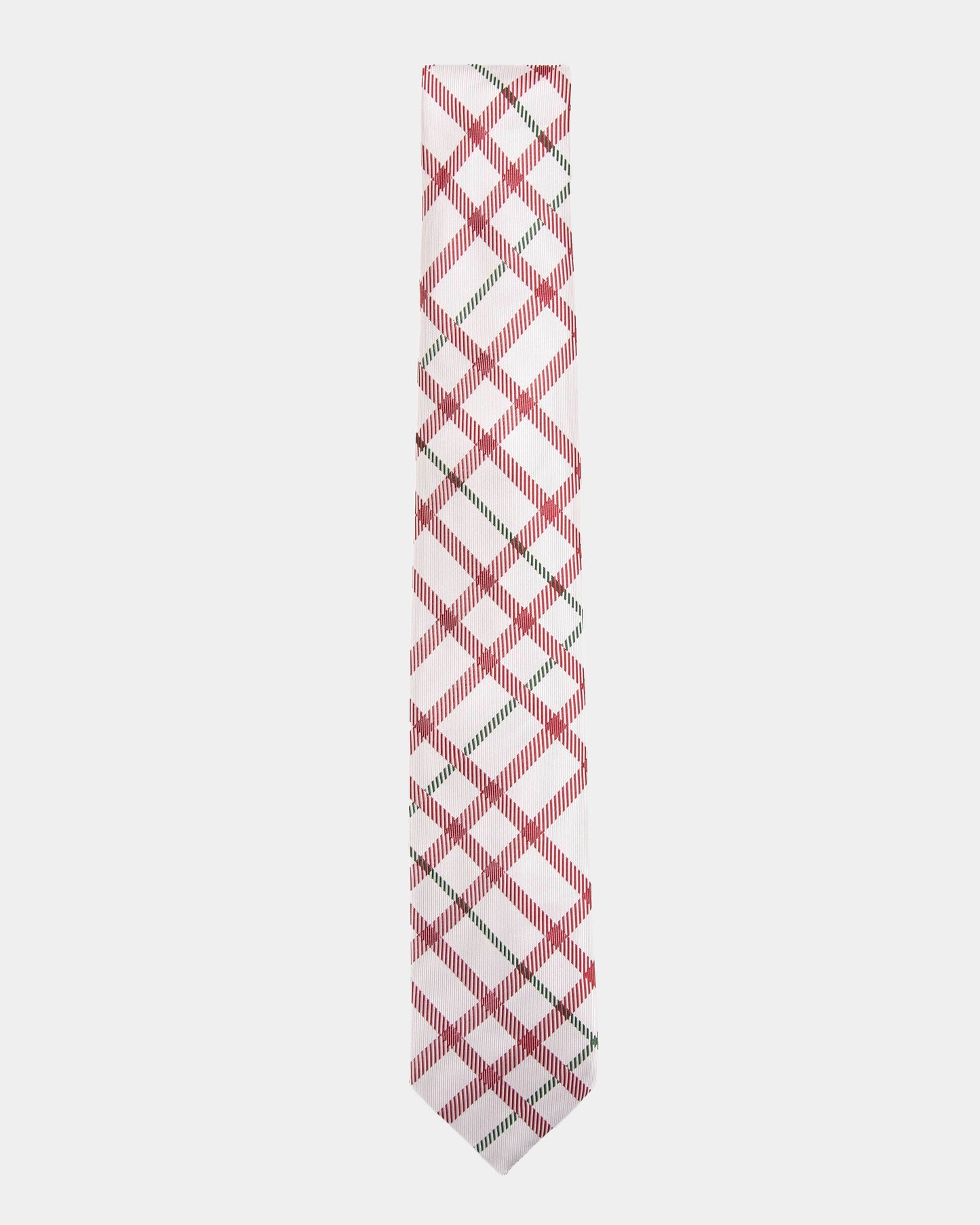 Immortal Christmas Plaid Tie