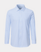 Phenom Professional Light Blue Striped Long Sleeve Men's Dress Shirt