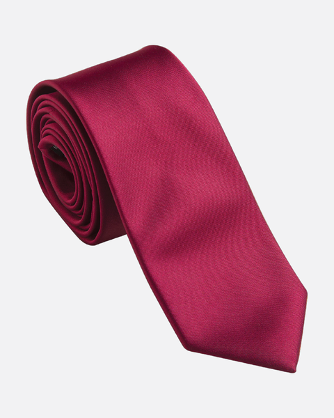 Immortal Maroon Dress Tie