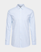 Phenom Professional Light Blue Tartan Long Sleeve Men's Dress Shirt