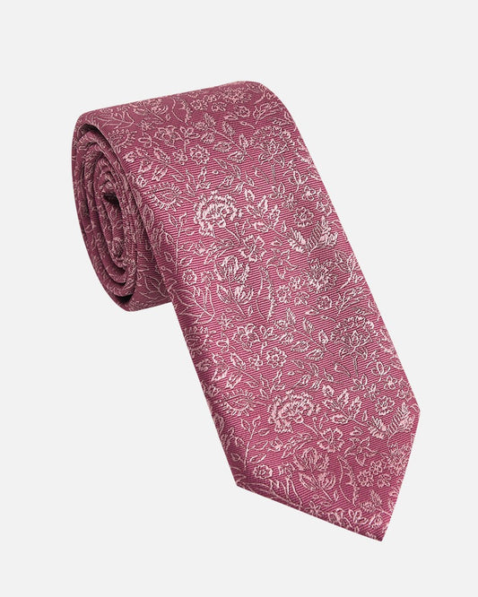 Immortal Floral Tie Mauve