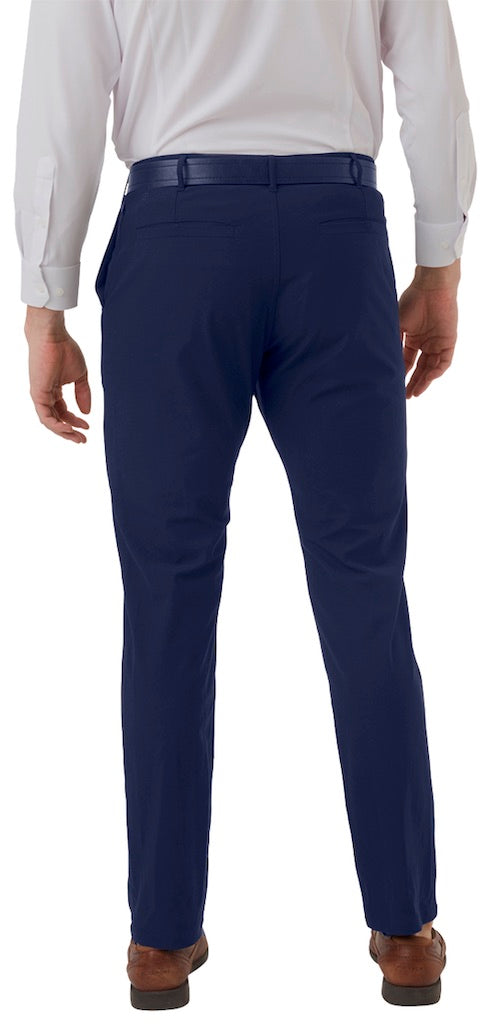 Prodigy Performance Navy Blue Commuter Men's Stretch Dress Pants.